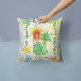thumbnail image 2 of Carolines Treasures 8081PW1414 Red Headed Funky Mermaid Fabric Decorative Pillow, 14Hx14W, multicolor, 2 of 4