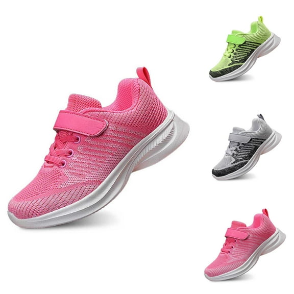 Girls Footwear Sneakers for Girls Girls Sneakers For Everyday Casual Wear Comfortable Fixed Design Breathable Lightweight School Shoes For Teens Age 7 15