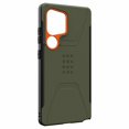 thumbnail image 4 of UAG Civilian Pro Rugged Case Olive Drab/Orange for Samsung Galaxy S25 Ultra, 4 of 5