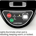 thumbnail image 6 of Chefman 3.6 Liter Electric Hot Water Pot w/ Dispenser - Stainless Steel, 6 of 9