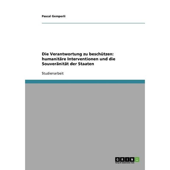 Verantwortung Zu Beschutzen