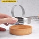 thumbnail image 5 of Kearding Anillo de molde para tarta de acero inoxidable, resistente al calor y duradero, para hacer tartas, anillo perforado para Mousse Cocina y Comedor 3.5 pulgadas, 5 of 6