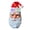 A, variant on Realistic Santa Claus Mask,Christmas Mask with Lighted Hat,Christmas Old Man Mask for Halloween Birthday Party Carnival