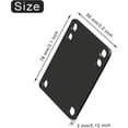 thumbnail image 4 of 30 Pcs Coussinets d'Amortisseur de Planche à Roulettes 3 mm Longboard Rise Pads Coussinets d'Amortisseur de Planche à Roulettes Coussinets d'Amortisseur Longsboard Souples, 4 of 6