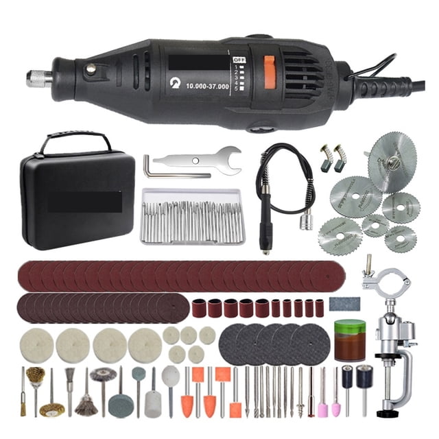 Mini Electric Drill Engraver Rotary Polishing Machine 180W Power Tools Variable Speed Engraving Pen With Accessories ,Compact and Lightweight Portable