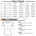 thumbnail image 3 of Fiudx Ofertas de La Semana Camiseta de Color Liso con Cuello En V para Mujer, 3 of 4