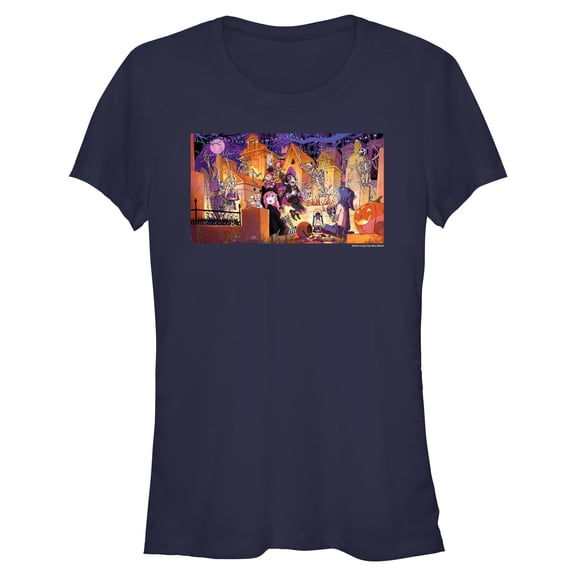 Juniors Devil's Candy Trick or Treat Friends T Shirt