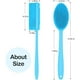 thumbnail image 2 of Hot Sale!Silicone Bath Brush With Long Handle, Soft Body Brush Back , Shower Wet,Scrub Your Back With Double-sided Shower Brush, 2 of 6