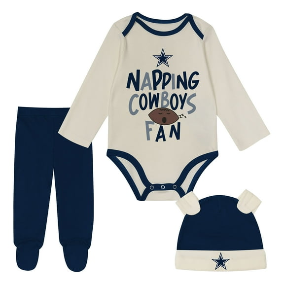 Infant Outerstuff Dallas Cowboys Little Champ Three-Piece Set