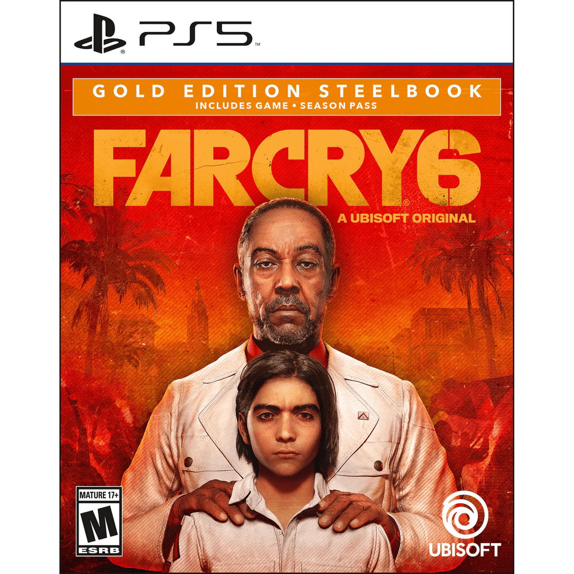 Far Cry 6 Gold Steelbook Edition + Pre-order Bonus Ubisoft PlayStation 5