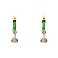 thumbnail image 2 of Lámpara Candelabro LED Accesorios Terror para Halloween Fiesta () Verde, 2 of 5
