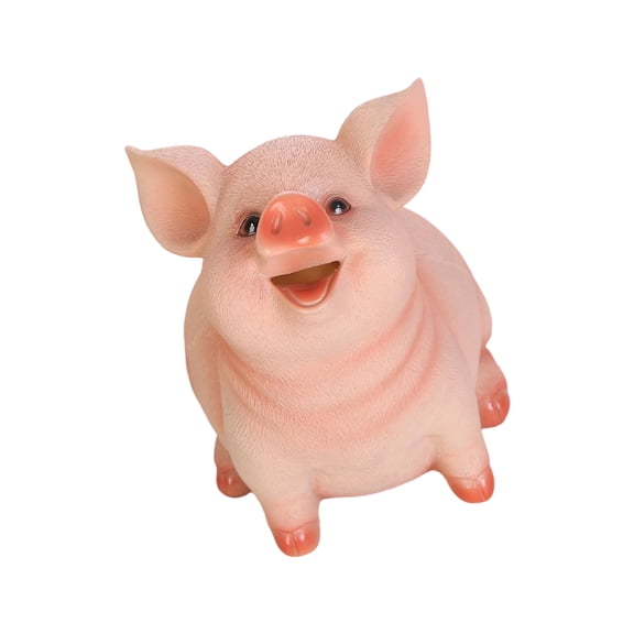 1. Shatterproof Resin Piggy Banks for Adults, Coin Saving Box, Money Home Decor Birthday