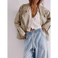 thumbnail image 2 of Women - Jeans Casual Wide Leg Elastic Mid Rise Boyfriend Y2k Loose Denim Pants with Drawstring Light Blue L, 2 of 6