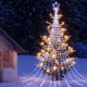 thumbnail image 3 of Cadena de luces navideñas para exteriores, luces de cuero impermeables, luces decorativas para patio, luces de cascada con estrellas para árboles de Navidad, 3 of 5
