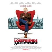 How to Lose Friends and Alienate People POSTER (27x40) (2008) (UK Style A)