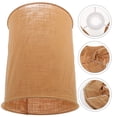 thumbnail image 3 of Folding Cloth Lampshade Simple Hanging Lamp Shade Pendant Lamp Ceiling Light Shade, 3 of 8