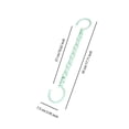 thumbnail image 3 of Naiovety Percha organizadora de ropa, gancho de plástico antideslizante para armario, organizador de dormitorio interior, soporte para ahorro, 3 of 6