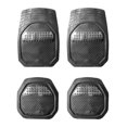 thumbnail image 3 of Alfombrillas impermeables de PVC para coche, resistentes, juego de 4 piezas, resistentes a las manchas, universales, delanteras y traseras Cola Alfombrillas de automoción, 3 of 8