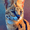 Serval, variant on Lake Sailboat Landscape Canvas Oil Painting, Home Lobby Wall Decoration