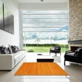 thumbnail image 7 of Ahgly Company Machine Washable Indoor Rectangle Contemporary Orange Red Area Rugs, 5' x 8', 7 of 7