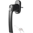 thumbnail image 1 of EcoNesxp Poignée de Porte de Balcon en Acier Inoxydable avec Clé, Vis, Poignée de Fenêtre Verrouillable, design unique, 1 of 5