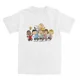 thumbnail image 2 of Camiseta de algodón puro con personajes de cómic de Peanuts para hombre y mujer, divertida, con Snoopy, Charlie Brown, Linus y Lucy, ropa, 2 of 5