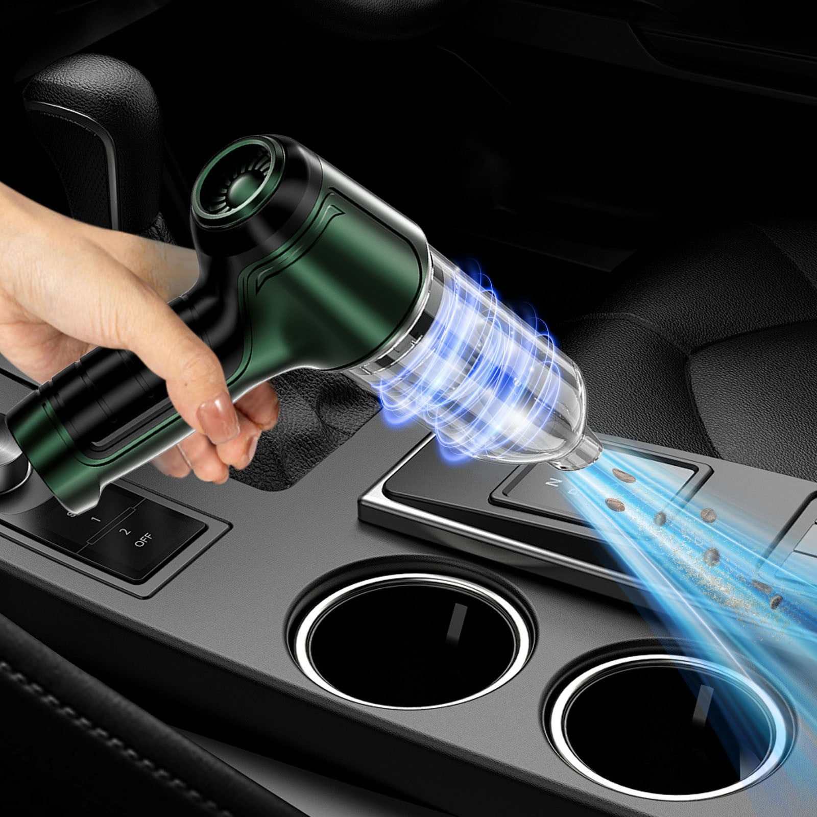 wznxdo 2025 Hot Sale Brushless Adjustable Handheld Wireless Car Vacuum Cleaner Home Gift