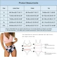 thumbnail image 3 of Kcodviy Women High Waisted Bikini Star Bikini Swimsuit for Women Push Up Two Piece Underwire Swim Tops Swimsuits Vintage Swimsuit Two Piece Retro Ruched High Waist Print Bikini Set, 3 of 9