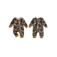thumbnail image 2 of Cenuakty Infant Baby Boy Fall Romper Long Sleeve Camouflage Leaf Print Jumpsuits, 2 of 9