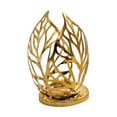 thumbnail image 4 of CUTICATE Leaf Candle Holder Candlestick Holder Valentines Day Decor Aesthetics Decorative Candle Stand for Bar Wedding Home Decoration gold, 4 of 8