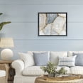 thumbnail image 3 of Stupell Industries Art Deco Golden Vein Quartz Black Floating Frame Canvas Art, 21 x 17, by Svetlana Aleynikova, 3 of 8