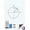 Graph, variant on Graph Paper for Whiteboard: 17"x24" Dry Erase White Board with Grid Lines for Classroom - Write and Wipe Giant Math Graphing Chart Poster with Markers, , Eraser