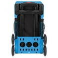 thumbnail image 4 of Zuca 18" Sport Bag - Stealth with Flashing Wheels (Blue Frame), 4 of 4