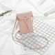 thumbnail image 1 of Bolsa de hombro casual mini para mujeres en rosa, bolsa pequeña simplemente para teléfono móvil, bolsa de ocio cuadrada mini, bolsa de hombro cruzada mini para teléfono móvil, 1 of 9