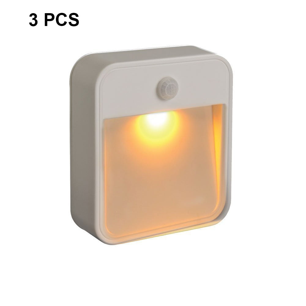 Details about   LED Motion Sensor Light Night PIR Rechargeable Wireless Cabinet Stair Lamps 