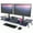 Blue, variant on Fenge Dual Monitor Stand Riser for 2 Monitors, 42.5 Inch Desk Shelf with Storage Organizer