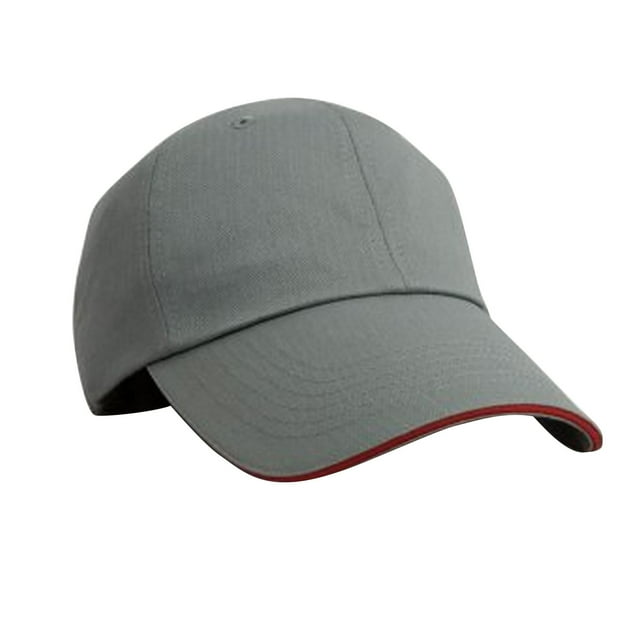 Result Herringbone Contrast Colour Sandwich Peak Baseball Cap