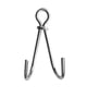 thumbnail image 1 of 13.5cm 5.31 "Safety Scuba Diving Diving Double Reef Hook Herramienta De Engranaje Para Fotografía Plata Macarena Gancho doble, 1 of 7