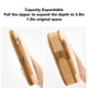 thumbnail image 4 of Bolsa Grande Para Bolígrafos, Bolsillos De Malla De Lona De Estilo Simple, Ranuras Para Bolígrafos, Cremallera Suavizante Para Guardar Artículos De Papelería Y Accesorios., 4 of 7