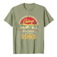thumbnail image 4 of T-shirts pour Femmes Coupe Ample Décontractée Col Rond Imprimé Graphique Respirant Quotidien Vert Clair TTG, 4 of 4
