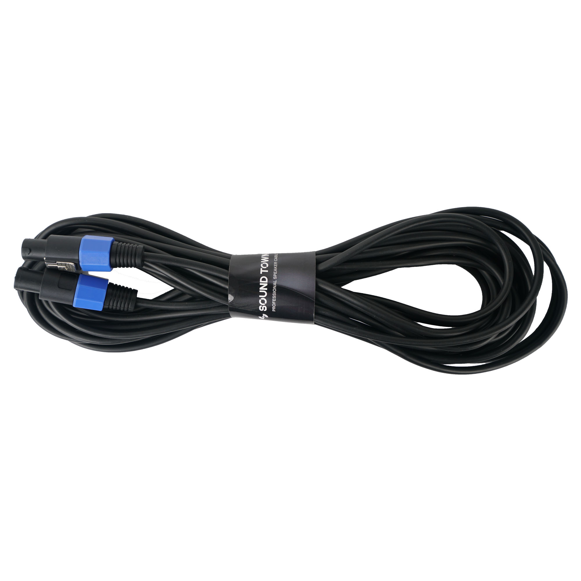 Sound Town Speakon to Speakon Speaker Cable, 50 Feet, 12 Gauge, 2 Conductor, Male to Male (STC-12NN50) - image 1 of 2