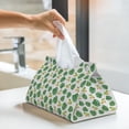 thumbnail image 6 of Salouo Frogs And Tropical Leaves Pattern Long Tissue Box Cover Rectangular–Plus Size Tissue Box Holder Modern LeatheLarge Tissue Holder for Bathroom Car & Office Decor, 6 of 7
