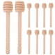 thumbnail image 1 of FELTECHELECTR 10 palitos de madera para miel, agitadores de miel, para tarros de miel, dispensadores de miel., 1 of 5