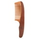 thumbnail image 1 of GOOHOCHY Peine de dientes anchos hecho a mano para masaje del cuero cabelludo, peine de madera antiestático y desenredante natural para hombres y mujeres., 1 of 8