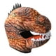 thumbnail image 1 of Máscara de dinosaurio, ligera y divertida, disfraz de Halloween para actuaciones en el escenario o cumpleaños. Marrón, 1 of 9
