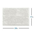 thumbnail image 5 of Nestl Bathroom Rugs, Machine Washable Bath Mats For bathroom Floor Rugs, Nonslip Backing Rubber Bath Rug, White, 5 of 6