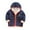Navy, variant on Toddler Baby Boy Girls Fleece Lined Jackets Kids Fuzzy Sherpa Warm Winter Coat Outerwear Lightweight Long Sleeve Hooded Zip Up Jacket Coats with Pockets