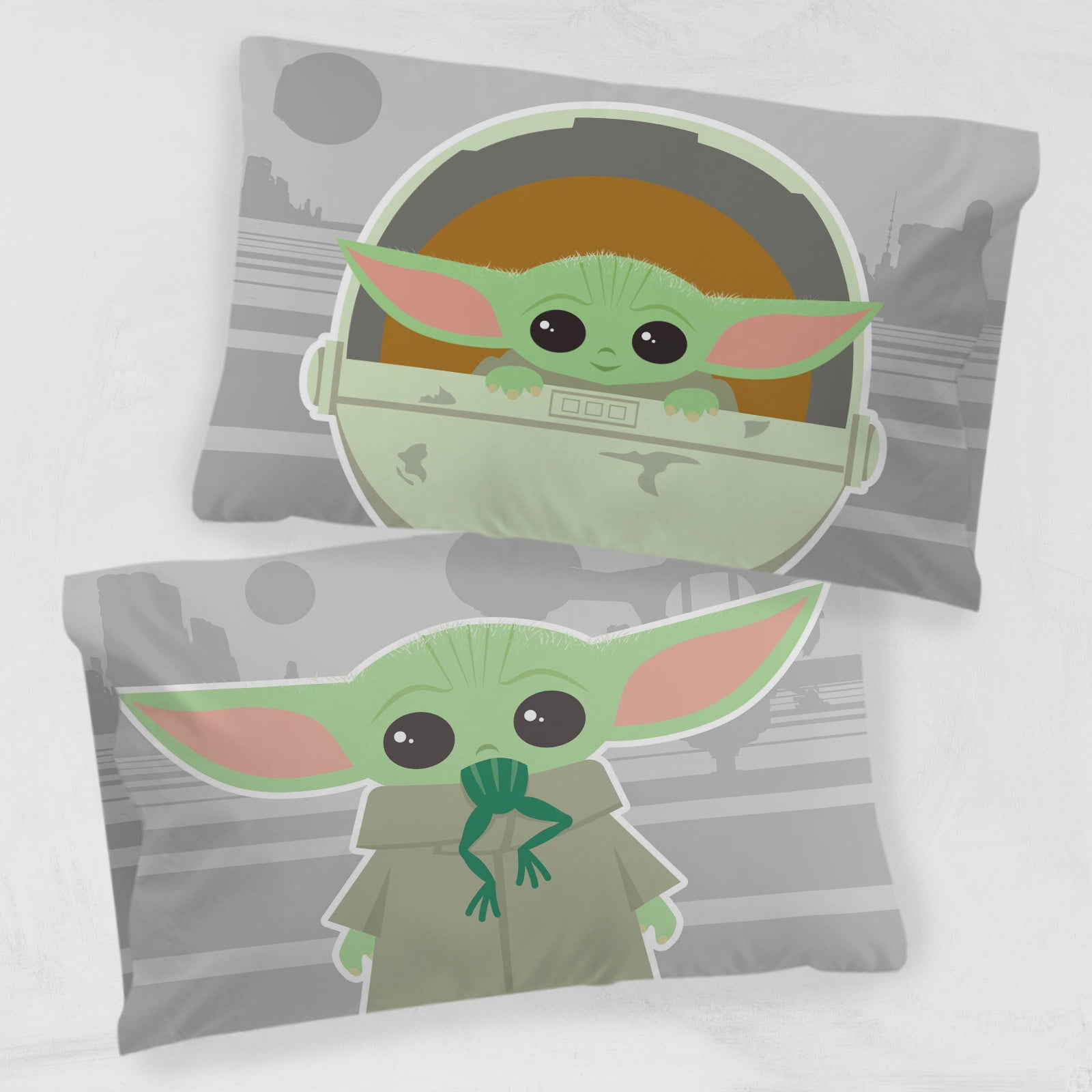Star Wars Mandalorian The Cutest Bounty 1pk Pillowcase, 100% Microfiber