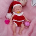 thumbnail image 4 of Muñeca Reborn Mire & Mire Reborn, 11,5 cm, totalmente de silicona, 4 of 7