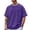 Purple, variant on Short Sleeved Basketball Sports Split T Shirt Appearance Suit Men's Warm Up Shooting Sweat Wicking Quick Drying College Student Men's Tall Shirts 2XL
